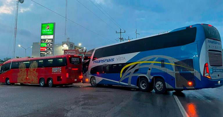 choque-autobuses