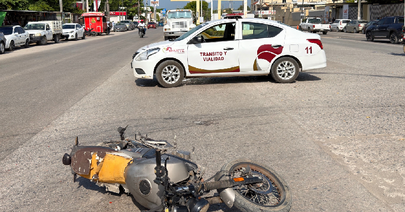 motociclista embestido